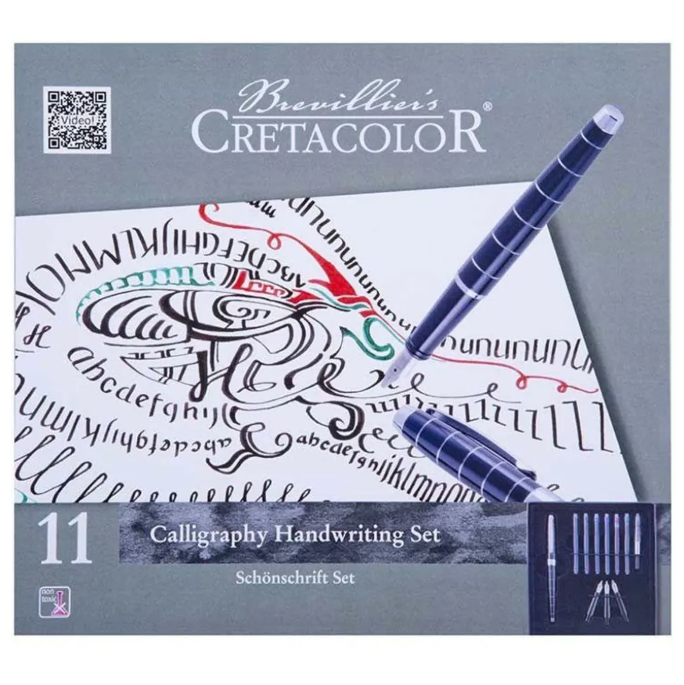 BREVILLIER'S CRETACOLOR - Coffret calligraphie - cartes personnalisés