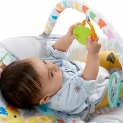 BRIGHT STARTS - Transat pour bébé vibrant safari fun