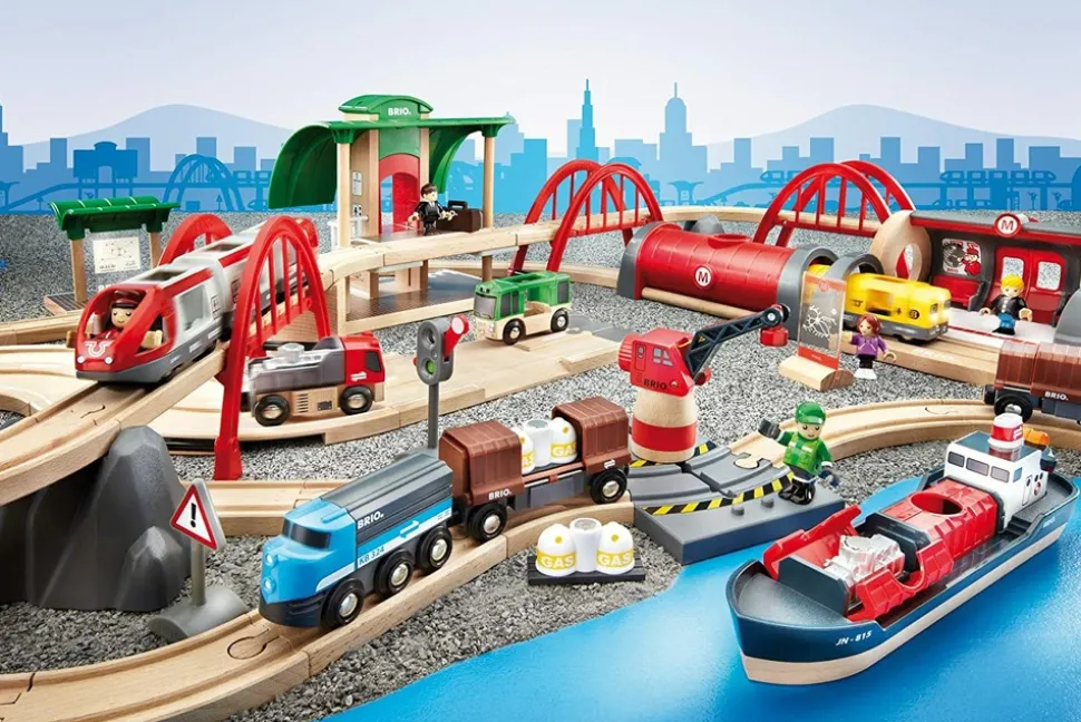 BRIO - Circuit de chemin de fer deluxe