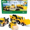 BRIO - Coffret 3 engins de chantier