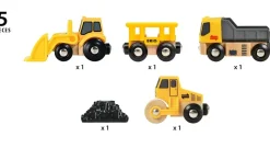 BRIO - Coffret 3 engins de chantier