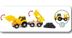 BRIO - Coffret 3 engins de chantier