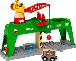 BRIO - Grue double voie de chargement