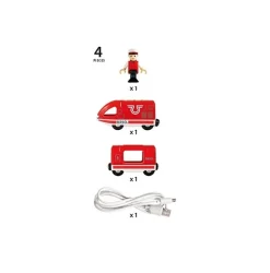 BRIO - Train de voyageur rechargeable
