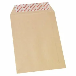 BRUNEAU - 20 enveloppes en papier kraft 90 g - 16,2 x 22,9 cm