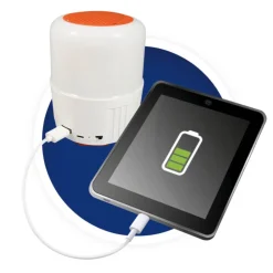 BUKI - Lanterne enceinte solaire bluetooth