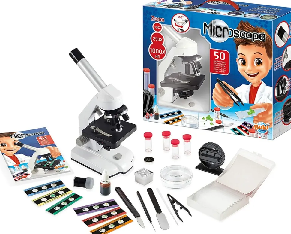 BUKI FRANCE - Microscope 50 expériences