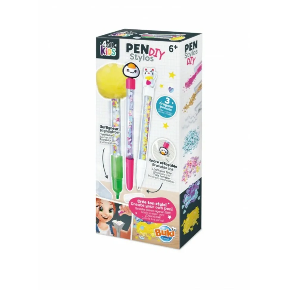 BUKI FRANCE - Recharge stylos - kawaï