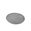CERA-MIX - Soucoupe Nova ronde en plastique gris - D.33 cm