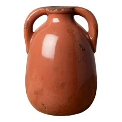 CHEHOMA - Vase à deux anses blush céramique 12x9cm