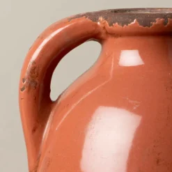 CHEHOMA - Vase à deux anses blush céramique 12x9cm