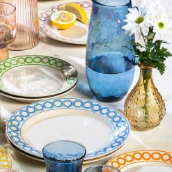 CHEHOMA - Vase liseron ambre verre 15x9x9cm