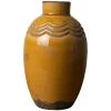 CHEHOMA - Vase moutarde grâce 15x9cm