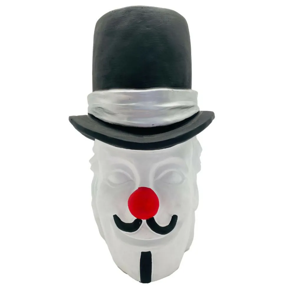 CHEMIN DE CAMPAGNE - ~ cache-pot "clown" ø.17.5 x 26.5cm