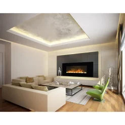 CHEMIN'ARTE® - Cheminée décorative électrique murale volcano xxl