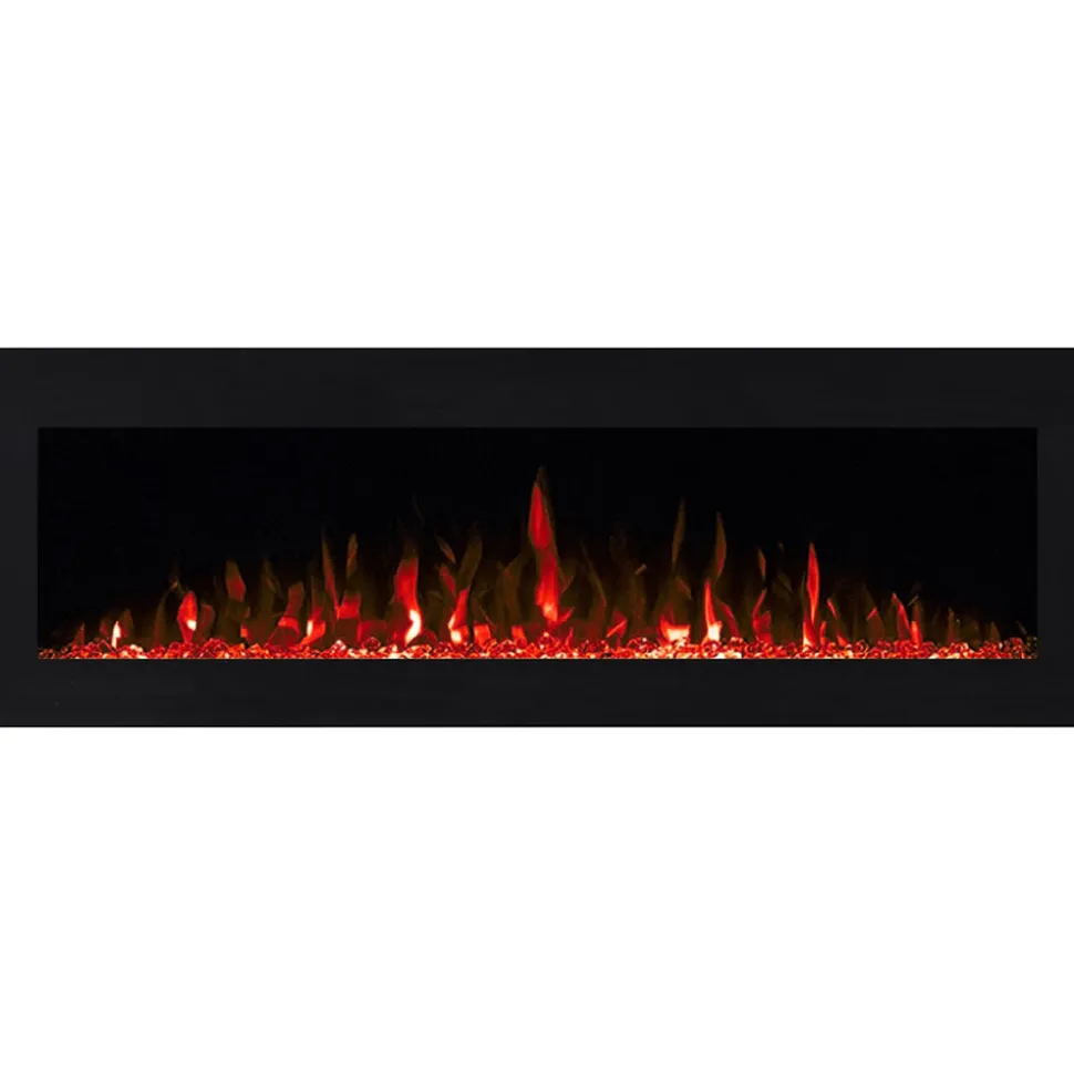 Chemin'arte cheminée électrique 2000w avec télécommande - volcano 3xl