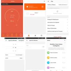 Chemin'arte cheminée électrique 2000w en wifi - volcano xxl wifi