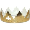 CHEVALIER DIFFUSION - 2 couronnes en carton pour galette des rois - classique