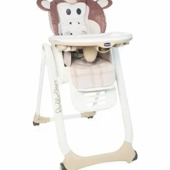 CHICCO - Chicco - chaise haute polly 2 monkey