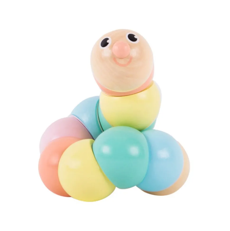 CLASSIC WORLD - Chenille articulée en bois