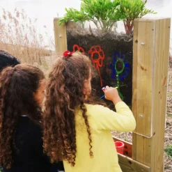 CLASSIC WORLD - Classic world wooden planter 'watch it grow' 54600