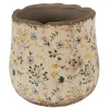 CLAYRE & EEF - Pot de fleurs multicolore céramique 21x21x19cm