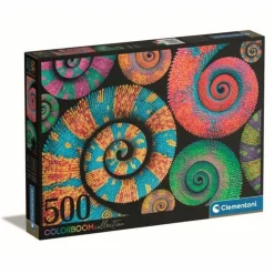 CLEMENTONI - Clementoni - 500 p colorboom curly - 49 x 36 cm