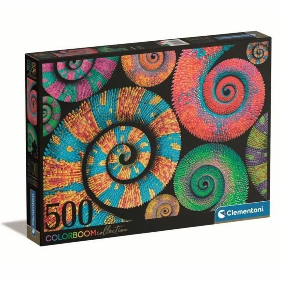 CLEMENTONI - Clementoni - 500 p colorboom curly - 49 x 36 cm