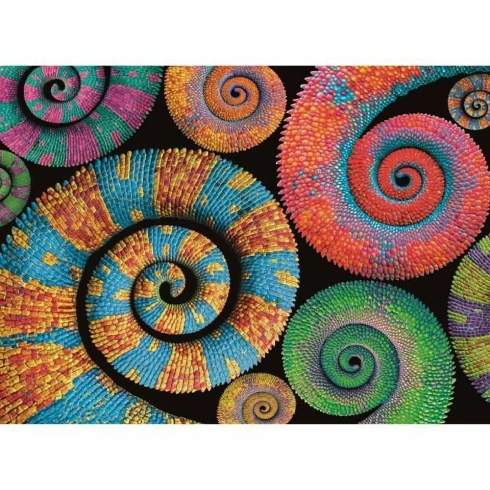 CLEMENTONI - Clementoni - 500 p colorboom curly - 49 x 36 cm