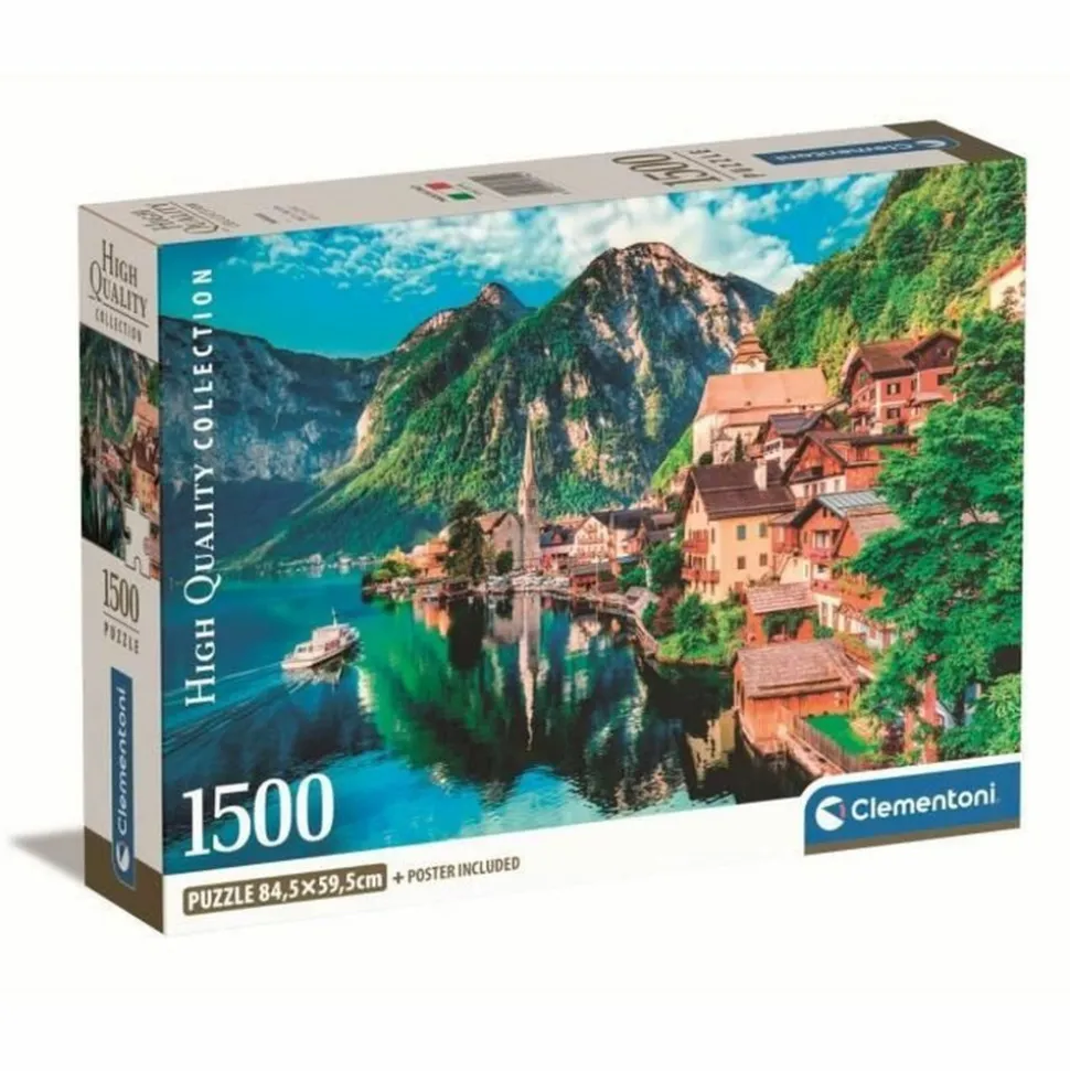 CLEMENTONI - Clementoni - 1500 p hallstatt - 59,2 x 84,3 cm