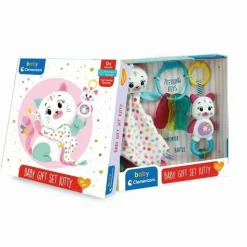 CLEMENTONI - Clementoni - coffret de naissance chat - rose