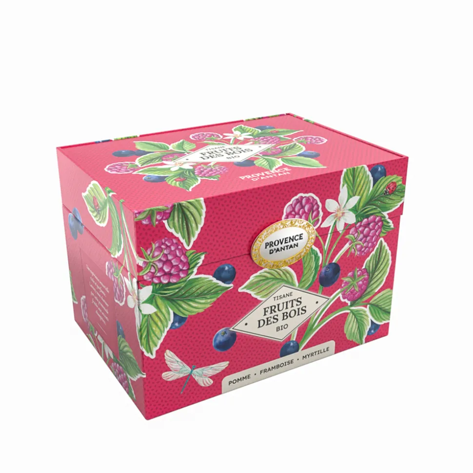Coffret de tisanes aux fruits des bois bio - 40g