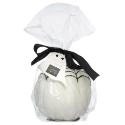 COMPTOIR DE LA BOUGIE - Bougie déco "toile d'araignée" 6cm blanc & noir