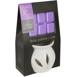 COMPTOIR DE LA BOUGIE - Brûle-parfum & cire 30g lavande