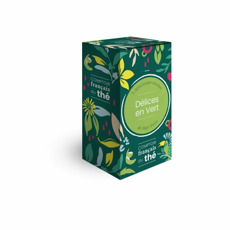 COMPTOIR FRANÇAIS DU THÉ - Thé délices en vert - 5 sachets - comptoir français du thé