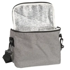 COOK CONCEPT - Lunch bag gris zippé 25,4x20,3x12,7cm