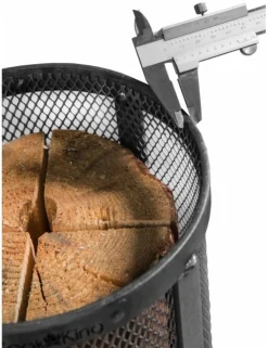 COOK KING - Bougeoir sur pieds extérieur dakar en acier noir 20cm