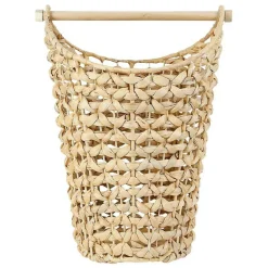 COTE TABLE - Panier celebes naturel côté table 28x30x42cm