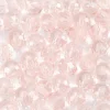 CREOTIME - 45 perles à facettes rondes ø 4 mm - rose clair