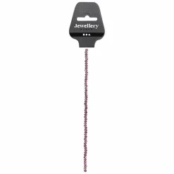 CREOTIME - 45 perles à facettes rondes ø 4 mm - violet