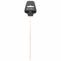 CREOTIME - 45 perles en verre à facettes rondes ø 4 mm - rose clair