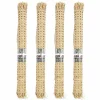 CREOTIME - 4 rouleaux de cannage en rotin tressage large 40 x 50 cm