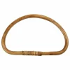 CREOTIME - Anse de sac arrondi en bambou - 20 x 13 cm