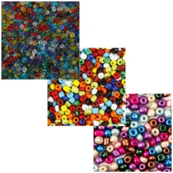 CREOTIME - Perles de rocaille ø 4 mm - 390 g