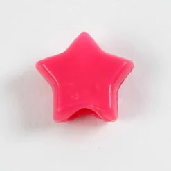 CREOTIME - Perles étoiles novelty 400 g ø 10 mm - multicolore