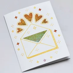 CRICUT - 8 cartes adhésives et enveloppes café / chocolat - cricut