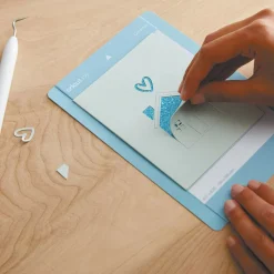 CRICUT - 8 cartes adhésives et enveloppes marine - cricut
