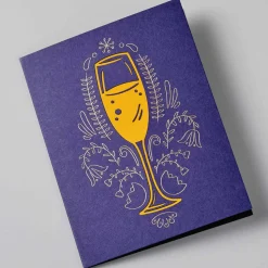 CRICUT - 8 cartes adhésives et enveloppes bleu /rose - cricut