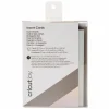 CRICUT - 12 cartes et enveloppes gris et holographique 13,9 x 10,7 cm cricut