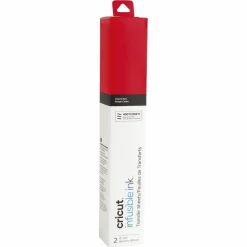CRICUT - 4 feuilles de transfert - rouge/ gris - cricut